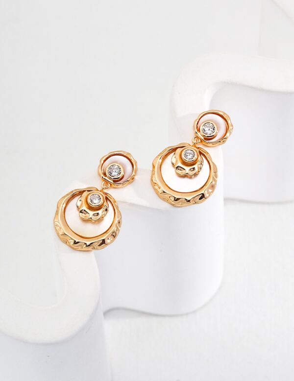 Sterling silver temperament earring 116250