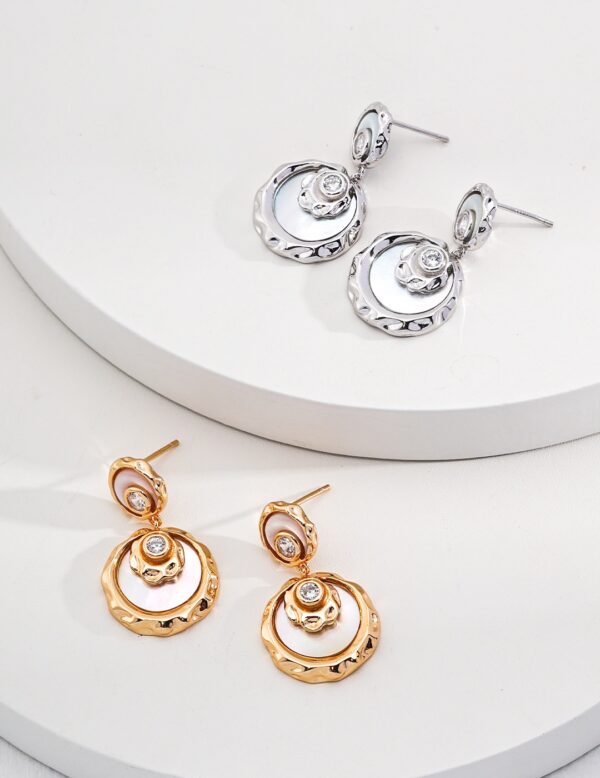 Sterling silver temperament earring 116250